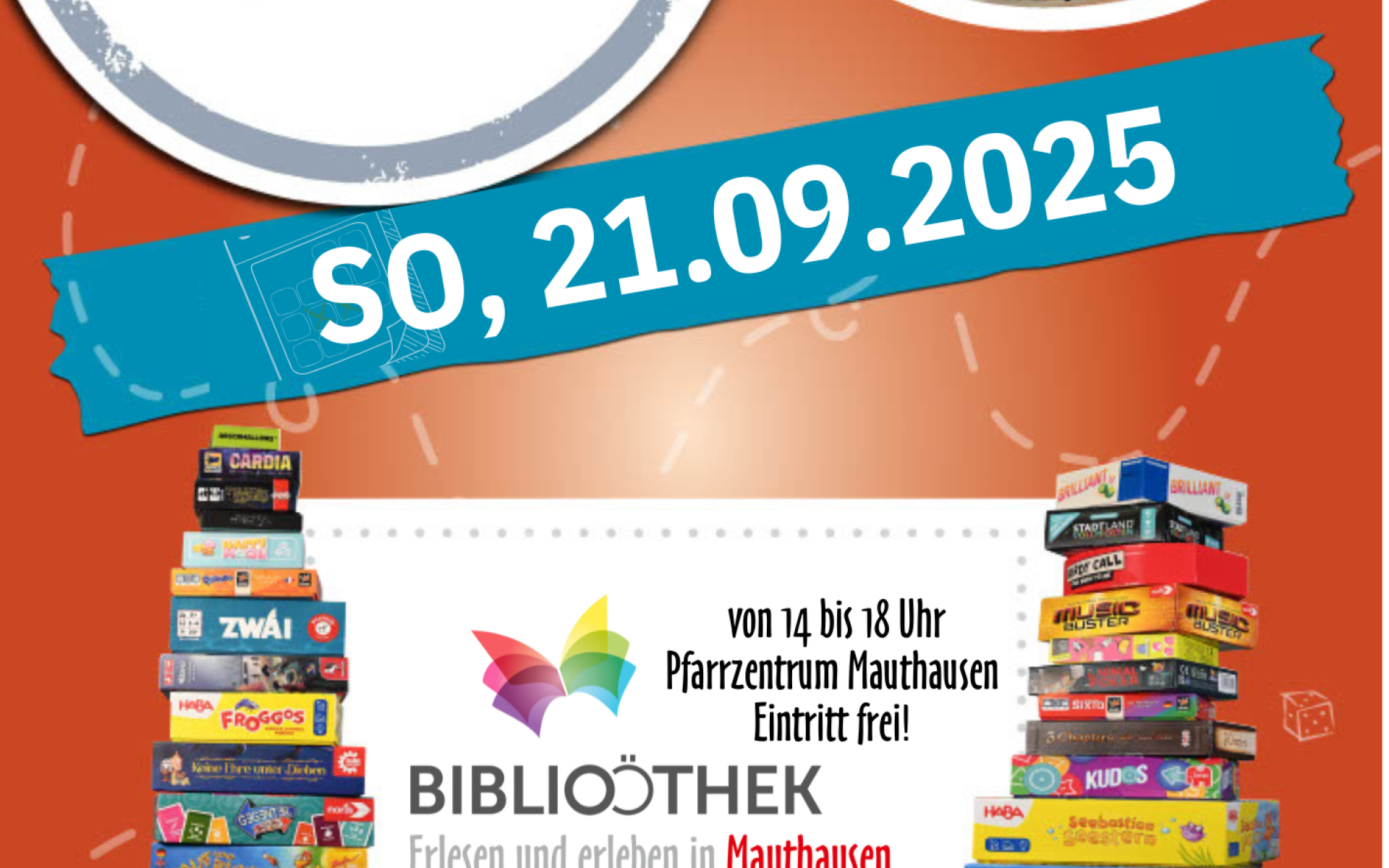 Plakat Brettspielnachmittag